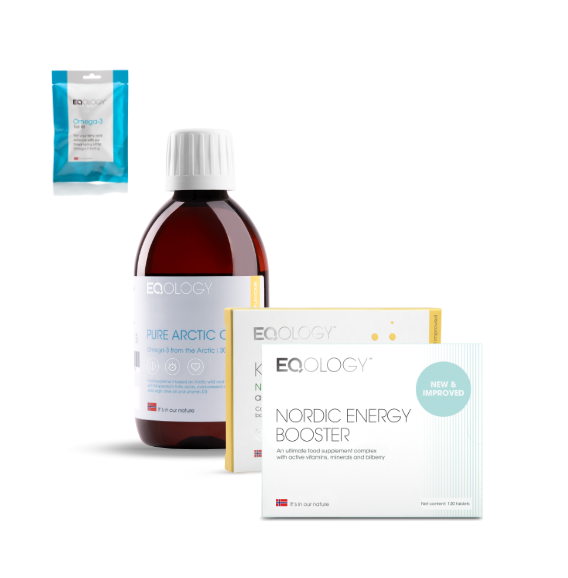 omega 3, nordic health concept, vitamine D3K2, preventie